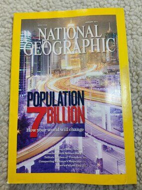 National Geographic Magazine Jan 2011 Population 7 Billion Issue Vietnam Cave
